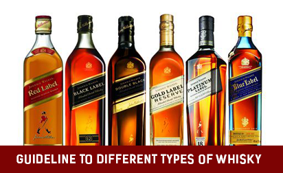 Guideline to different types of whisky